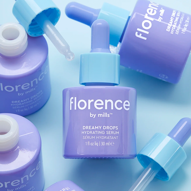 Florence by Mills Dreamy Drops Hydrating Serum is a skincare gem that promises to quench your skin's thirst and leave it looking radiant. Hydration is a cornerstone of any effective skincare routine, and this serum is designed to deliver deep, lasting moisture to keep your skin healthy and glowing.